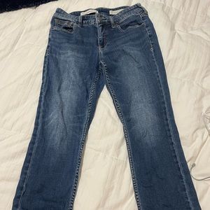 Anthropologie pilcro crop flare jeans size 27
